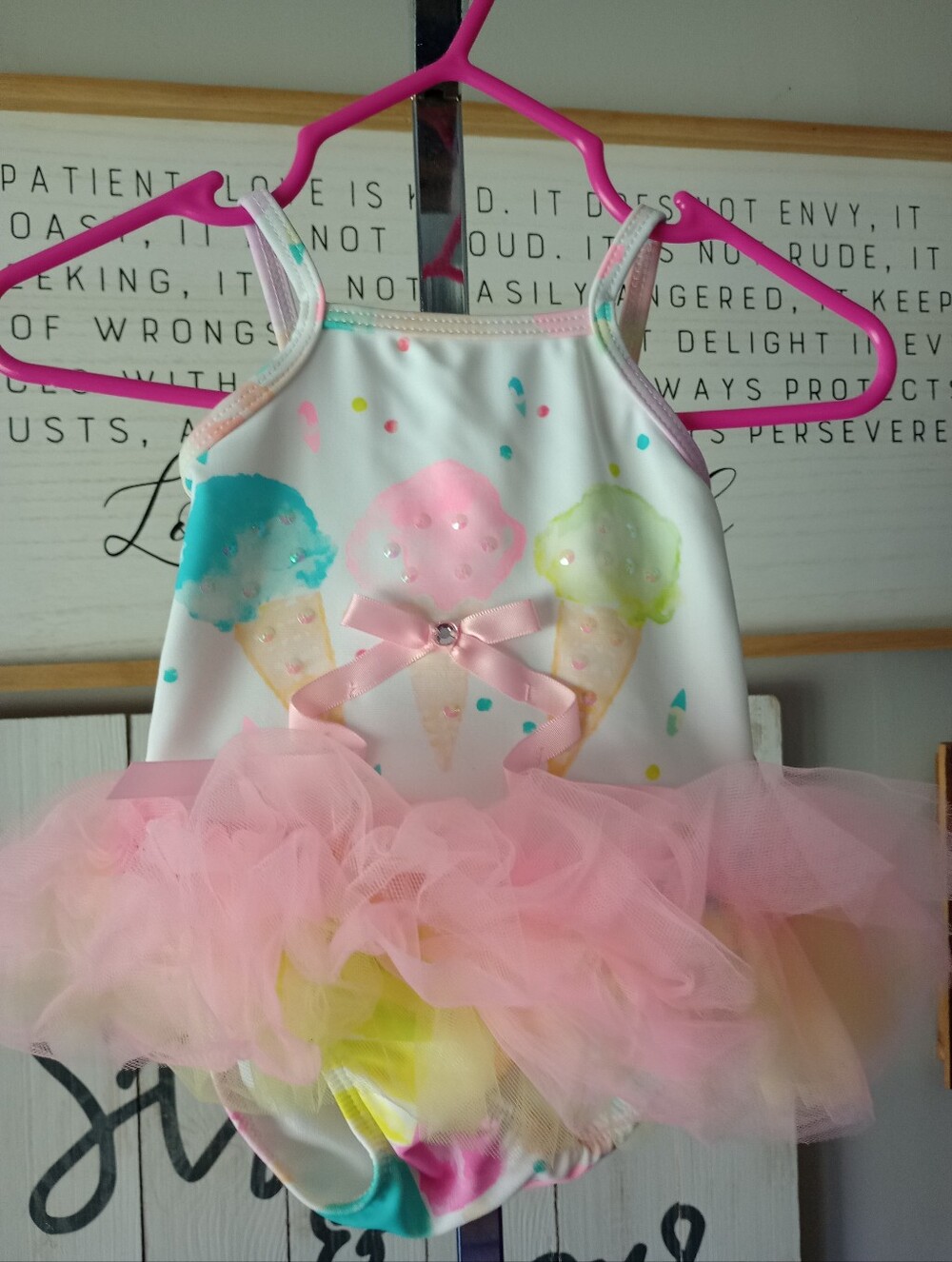 NWT Kate Mack Bathing Suit Baby Girl 3-6 Months Swimsuit Newborn 3-6 Months